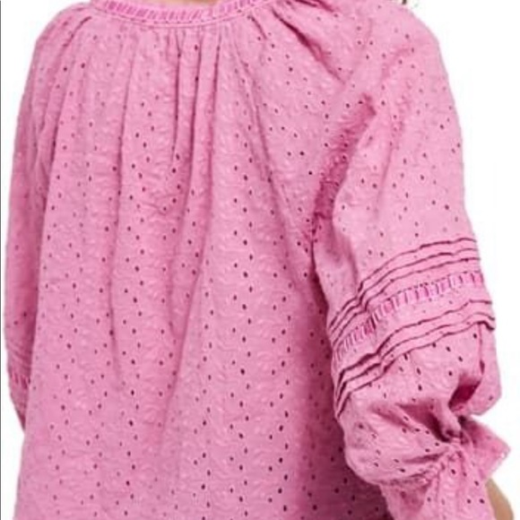 Free People Darcy Eyelet Top - Picture 4 of 14